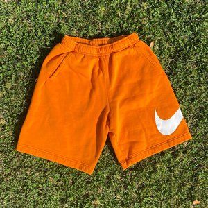 Orange Nike Sportswear Club Shorts
